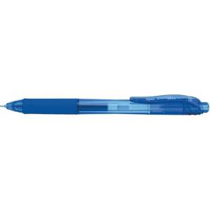 Pentel Гел писалка, 0, 25 мм, с бутон, PENTEL "EnerGelX BLN105", синя BLN105-CX (BLN105-CX)
