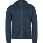 TEE JAYS TJ5706 ATHLETIC / Мъжка блуза с цип - мастилено кафява XXXL (185706akf13)