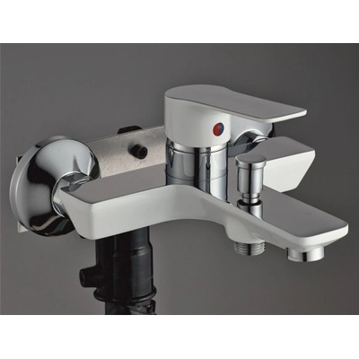 Inter Ceramic Смесител за вана и душ icf 6456153w/БЕЗ А-РИ ХАНА