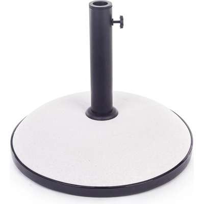 Bizzotto Кръгла основа за чадър BARRY 55x10-42 см. , бяла (0795265)