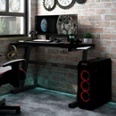 Image 1 of vidaXL 90x60x75 cm Z Black Led (325418)