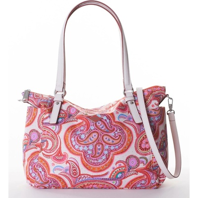 Oilily kabelka Summer Paisley OIL0322-034 VANILLA oranžová