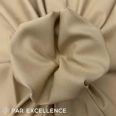 Vlněný twill double face camel ARL 28264