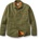 Passenger Мъжка риза с копчета Passenger Taranaki Canvas Quilted Overshirt Shirt - Khaki (033-2669-0111)