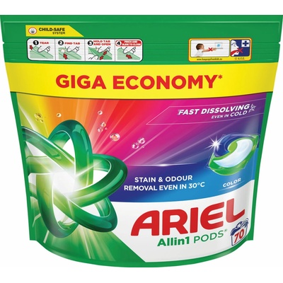 Ariel Allin1 Pods Mountain Spring kapsule na pranie 70 PD