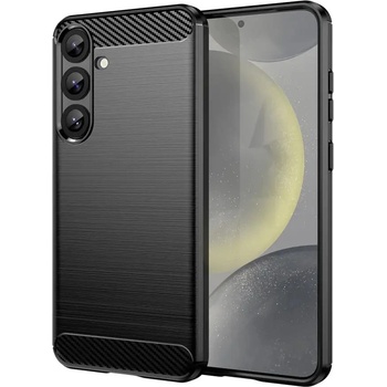 HQWear Карбонов калъф за Samsung Galaxy S25+ - черен (5907769368110)