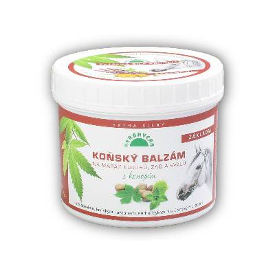 Herbavera Koňský Balzám s konopím a kaštanem 500ml + volitelný dárek