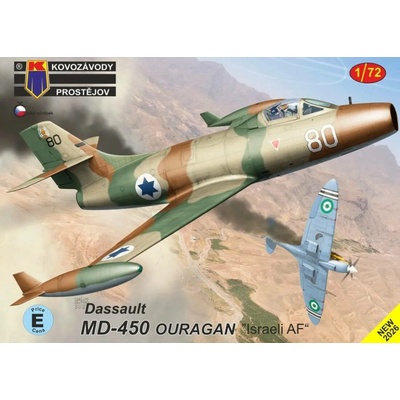 Kovozávody Prostějov Dassault MD.450 Ouragan In Israel services 1:72