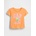 GAP Детска тениска с логото на GAP GAP | Oranzhev | Момичешки | 92