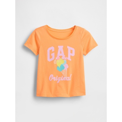 GAP Детска тениска с логото на GAP GAP | Oranzhev | Момичешки | 92