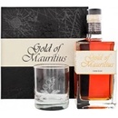 Gold of Mauritius Dark Rum 40% 0,7 l (dárčekové balenie 1 pohár)
