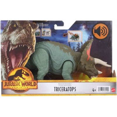 Mattel Jurský svet Řevžravci Triceratops
