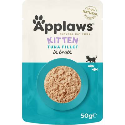 Applaws Kitten Tuna fillet in broth 50 g