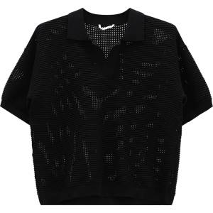 Jeanne Baret Дамска поло тениска Jeanne Baret Women's Saffron Polo Shirt - Nero - размер 36 (EU) (916-6703-0211)