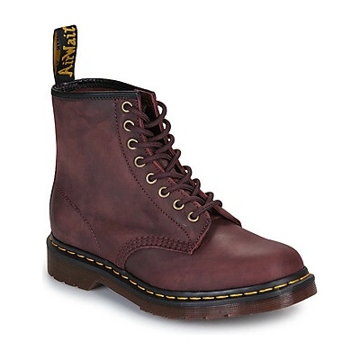 Dr. Martens kotníkové boty 1460 GAUCHO CRAZY HORSE hnědá