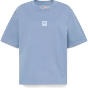 Timberland Дамска тениска Timberland Women's Stack Logo S/S Tee T-shirt - Stone Wash - размер XXL (916-6721-0315)