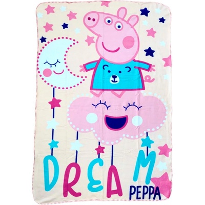 Peppa Pig fleece deka