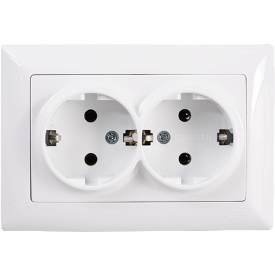 Günsan Visage ДВОЕН КОНТАКТ БЯЛ (m042011)