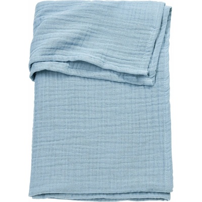 Meyco Mušelínová přikrývka Jeans Blue