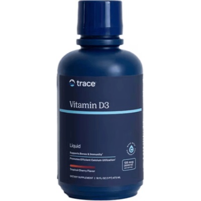 Stopové minerály Vitamín D3 5000 Tekutý Čerešňa-citrón 473 ml