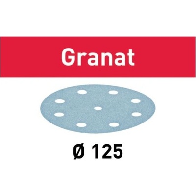 Festool 497168 brusné kotouče STF D125/8 P100 GR/100 Granat