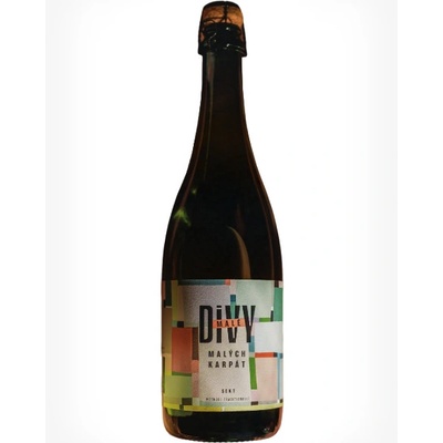 Malé divy sekt brut Chardonnay suché biele 2019 12% 0,75 l (čistá fľaša)