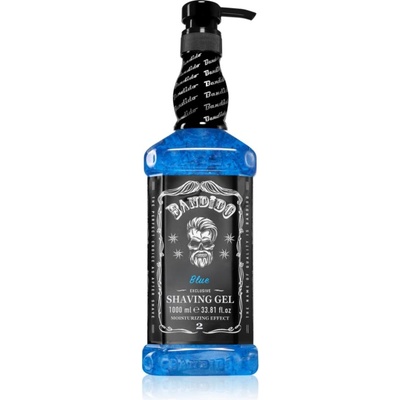 BANDIDO Shaving Gel гел за бръснене цвят Blue 1000ml
