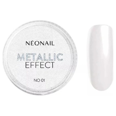 NeoNail prášok na nechty metalický efekt 01
