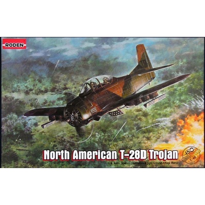 Roden North American T 28D Trojan 1:48