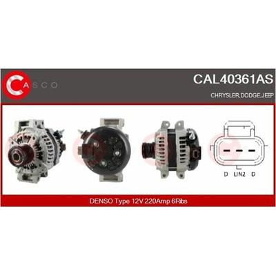 generátor CASCO CAL40361AS