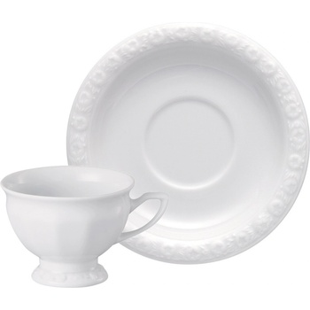 Rosenthal Чаша за еспресо Maria бяла с чинийка 80 мл (10430 800001 14722 + 10430 800001 14721)