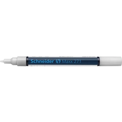 Schneider Лаков маркер, 1-2 мм, SCHNEIDER "Maxx 271", бял 127149 (127149)
