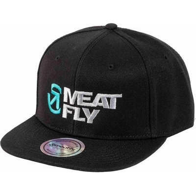Meatfly Ness Snapback Black/Grey Revital