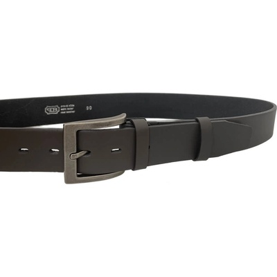 Penny Belts kožený opasek 501-50 šedý