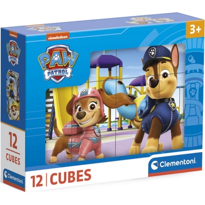 Clementoni Пъзел с кубчета Clementoni от 12 части - Пес Патрул (41194)