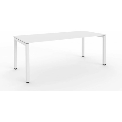 MALOW Kancelářský stůl Stb Comfort 1880 s hloubkou 800 mm, šířkou 1800 mm [krémová, světle šedá]