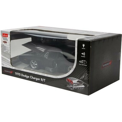 Jamara Dodge Charger R/T 1970 black 2,4GHz Manual door 1:16
