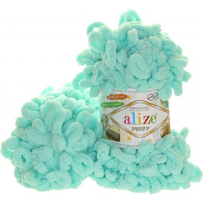 Alize Puffy světle tyrkysová 19