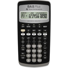 TEXAS INSTRUMENTS TI BA II PLUS