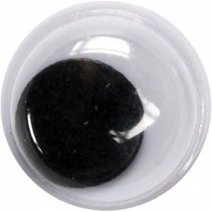 TITANUM Eyes without glue and rzes 10mm 100pcs