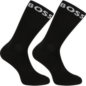 BOSS Комплект от две - чорапи BOSS черни BOSS | Cheren | МЪЖЕ | M