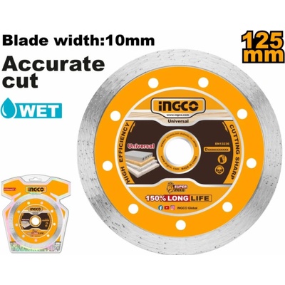 Ingco Kotouč řezný diamantový 125 mm DMD021251