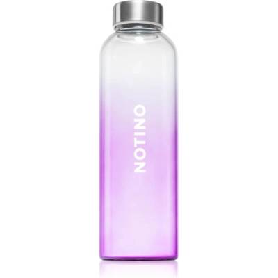 Notino Sport Collection Glass water bottle skleněná láhev na vodu Purple 1 ks
