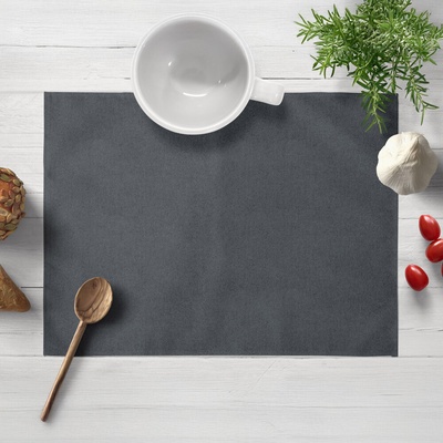 Biante Prestieranie imitácia brúsenej kože Alcantara ALC-016 Antracitovo sivé 35x45 cm