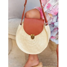 Light beige bag Yups ax4282. R65 krémová tmavočervená Yups 5904882001245