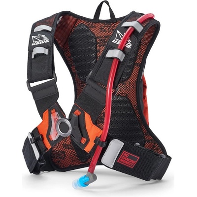 USWE CAMEL BAG MOTO HYDRO 3 FACTORY ORANGE barva černá/oranžová MOTO/kolo objem 2L tekutina (3L batoh + 2L tekutina) - nahrazuje USWE2033438