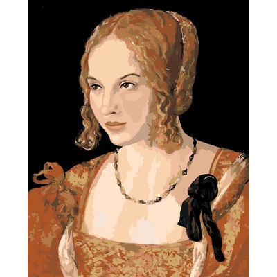 ZUTY Malování podle čísel PORTRÉT MLADÉ BENÁTSKÉ ŽENY ALBRECHT DÜRER 40 x 50 cm