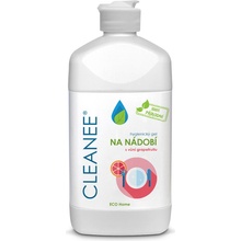 CLEANEE ECO Home hygienický gel na nádobí s vůní grapefruitu 500 ml