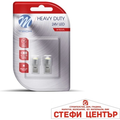 m-tech Диодни Крушки M-Tech LB915W 24V 2бр/к-т (282512)