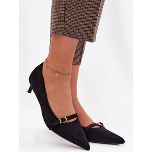 Step in style Дамски дебел ток модел 225407 Step in style